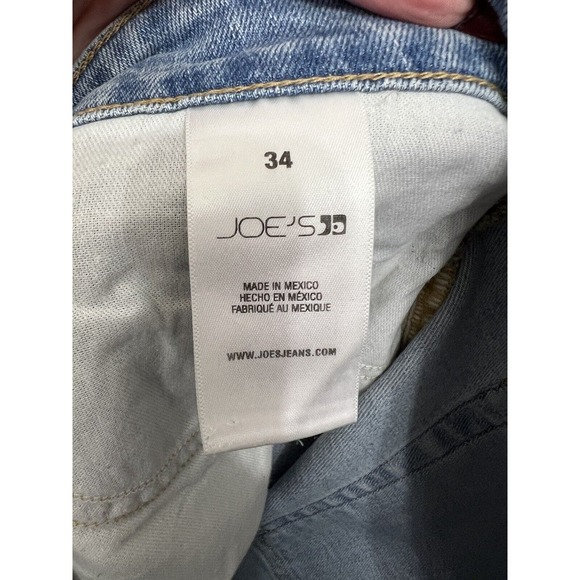 Joe’s Hi Rise Straight 26” Crop Jeans Serafina Light Wash Women’s NWT Size 34 - Picture 5 of 16